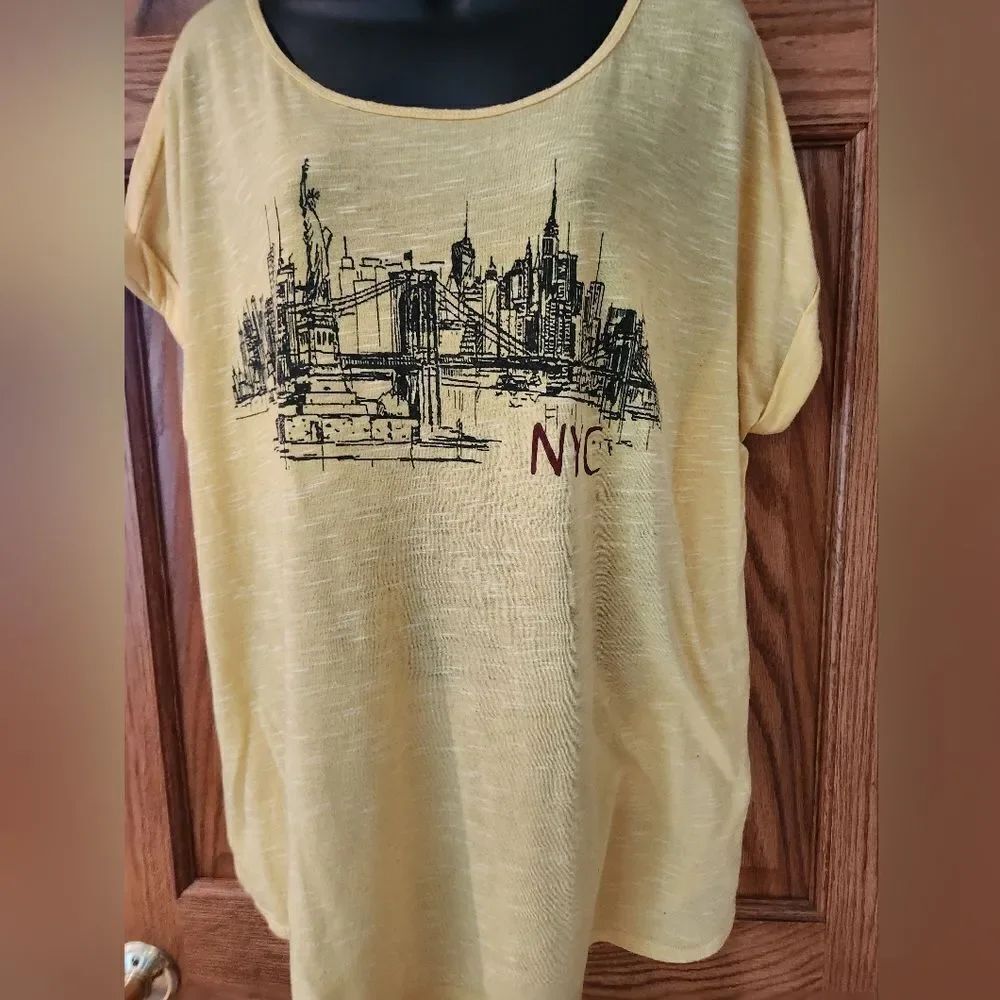 Yellow Graphic T-Shirt
